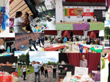 Collage of pictures from the diversity fair