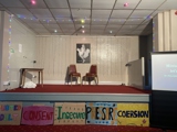 A stage